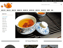 Tablet Screenshot of chinese-tea-store.com